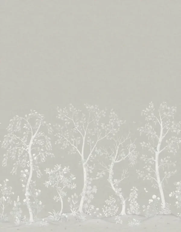 Seasonal Woods, Platinum Matte - Cole & Son
